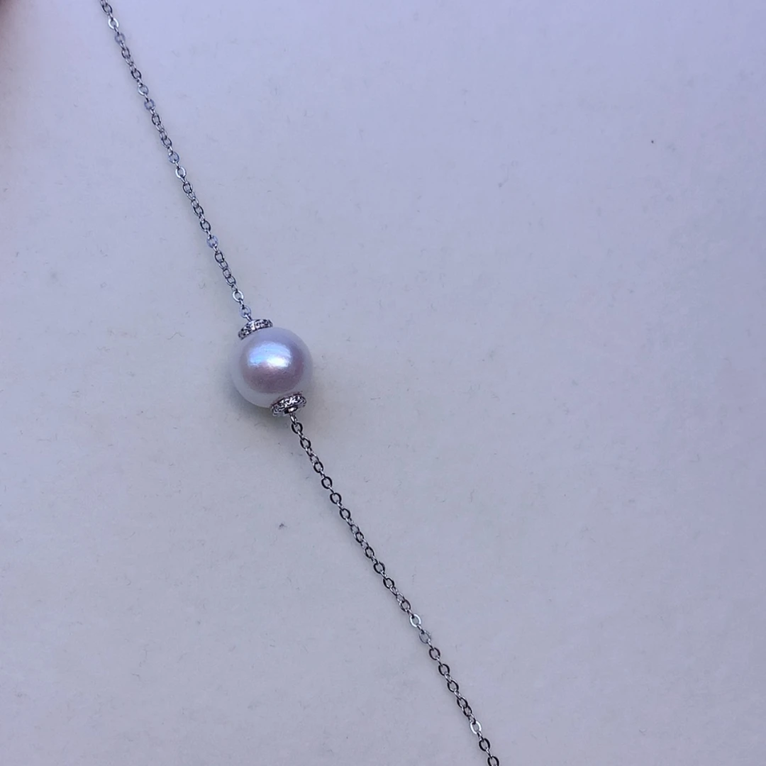 【闪购商品】银S925镶嵌手绳淡水珍珠