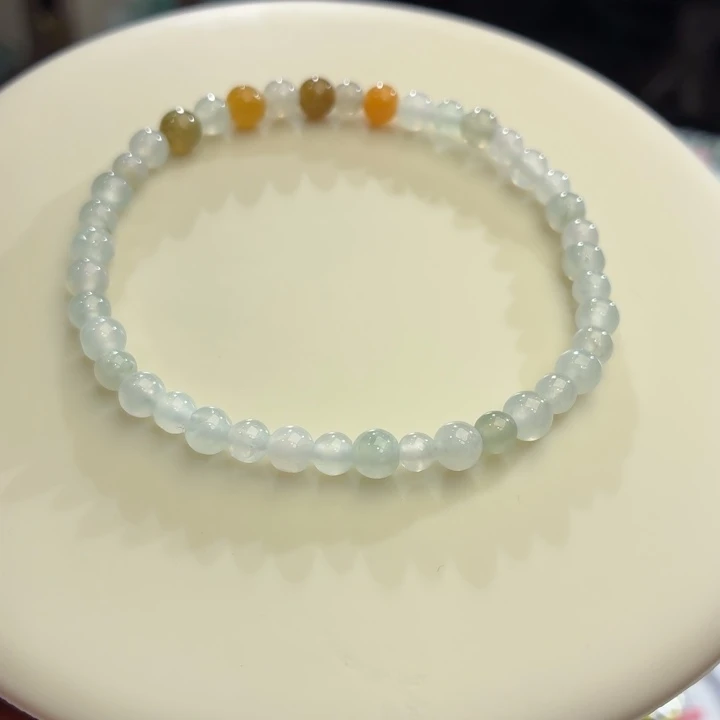 翡翠未镶嵌手链卡5福利款