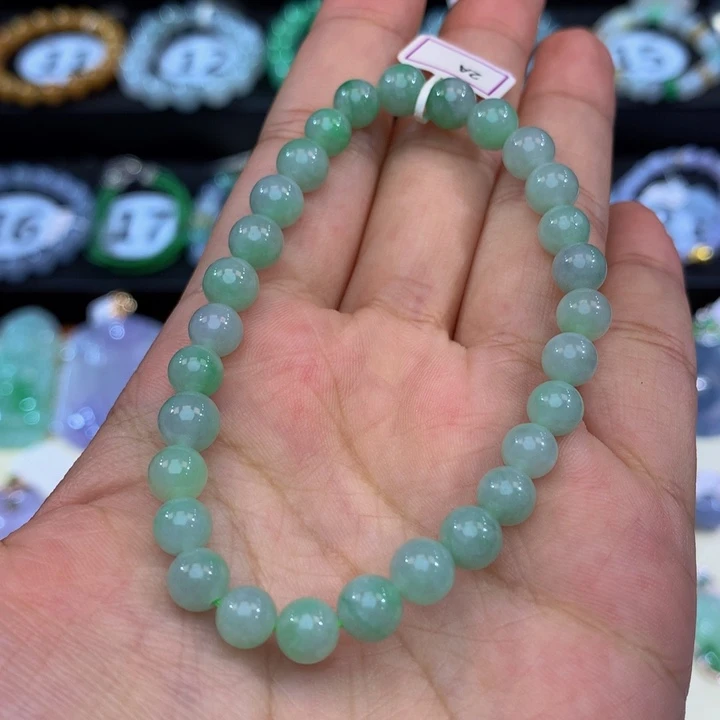 未镶嵌手链翡翠翡翠