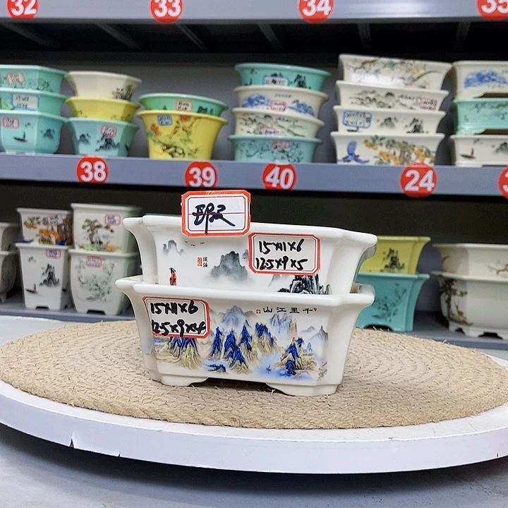 紫砂紫砂花盆5050