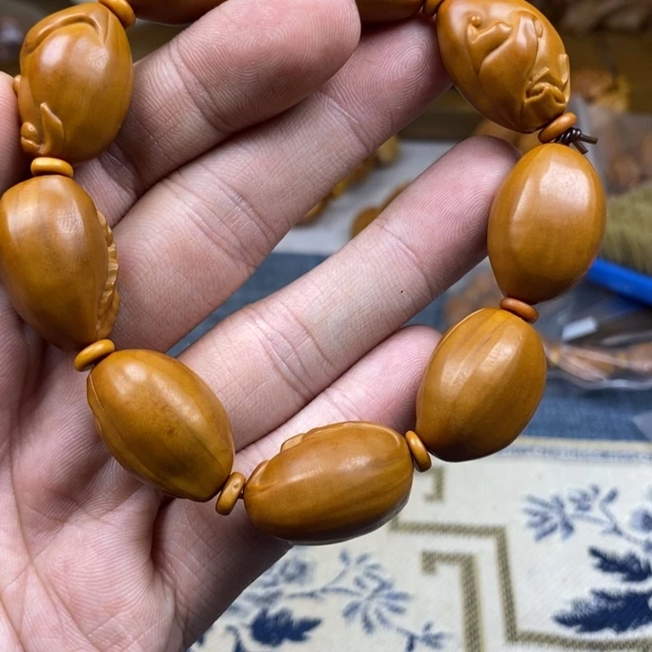橄榄核手串/手链橄榄核雕工艺手串