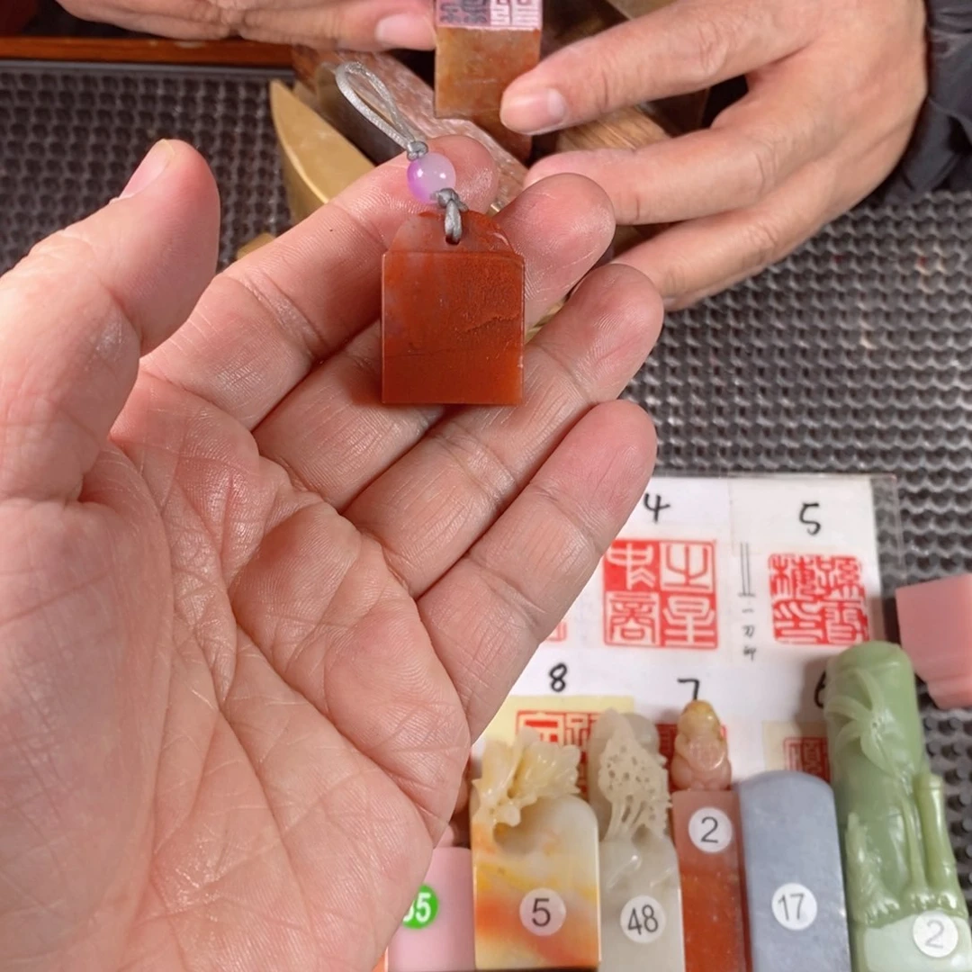 寿山石用***y长方定制包刻包设计