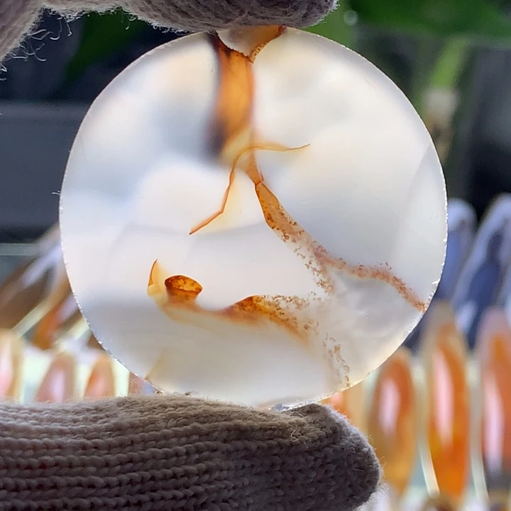 未镶嵌玛瑙/玉髓珠宝半成品122