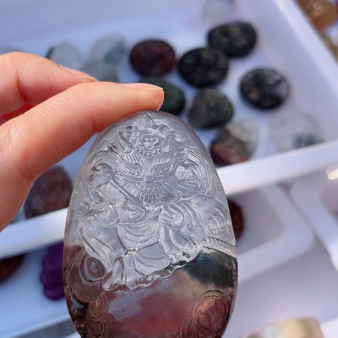 水晶手链银S925镶嵌吢*绿幽灵爆彩