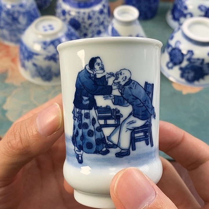 杯现代景德镇全手工全手绘茶具178888