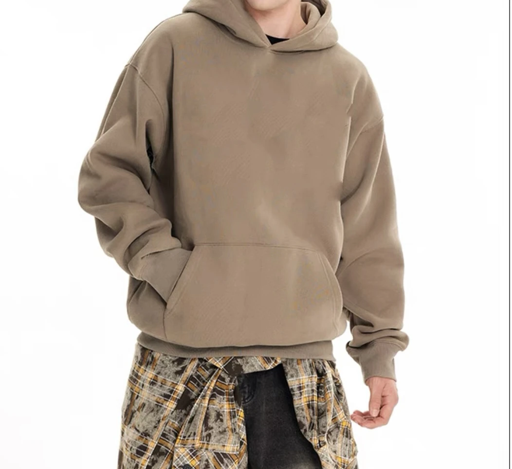 某物在售 Gr新款龙骨抓绒连帽卫衣 男女同款。默认微瑕