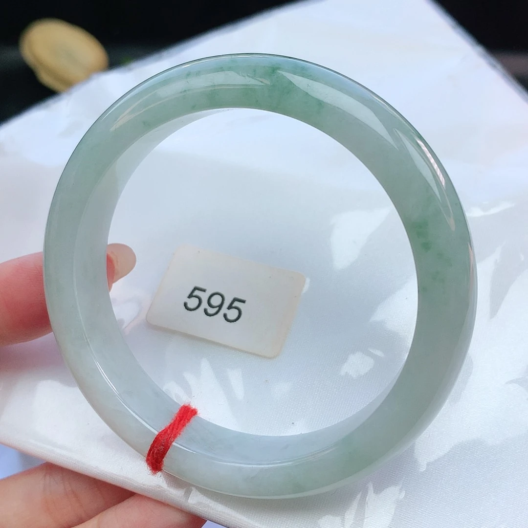 翡翠手镯未镶嵌59圈口880595