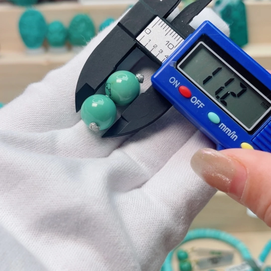 绿松石圆珠未镶嵌