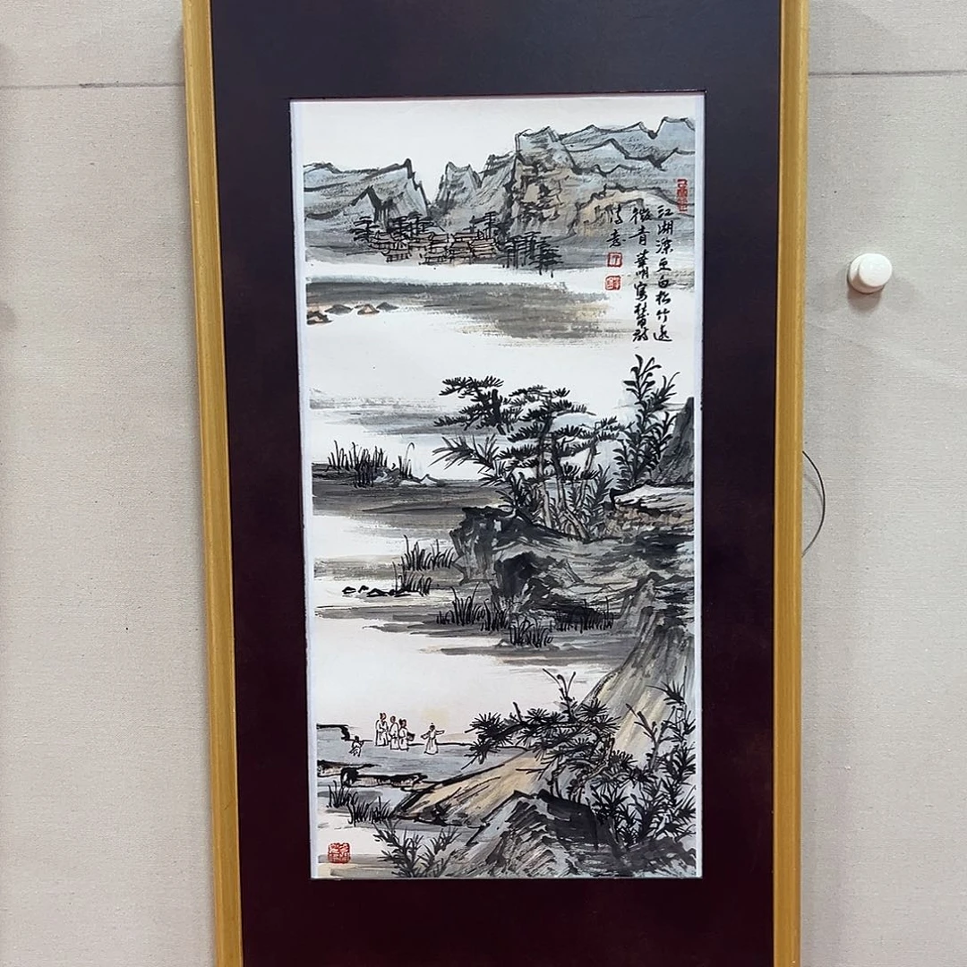 国画丁华明出版作品