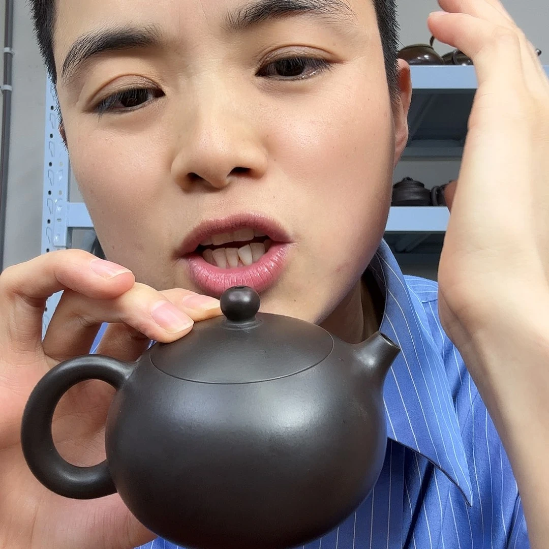茶壶紫砂民间手艺人全手工制作