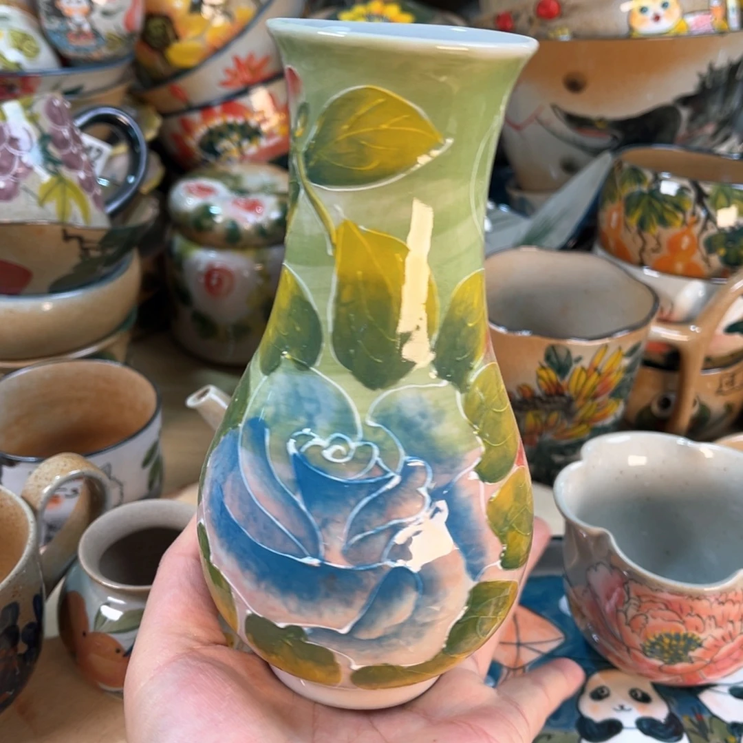 景德镇手工手绘杯