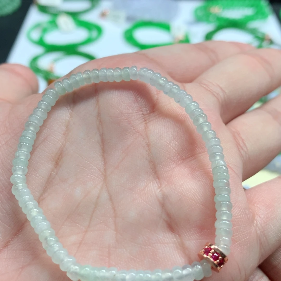 未镶嵌手链翡翠翡翠