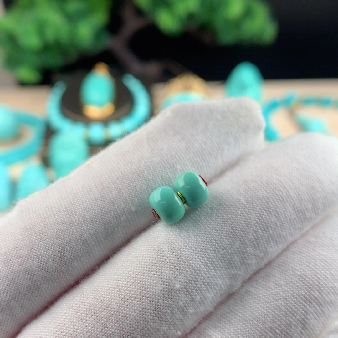 【闪购商品】绿松石配珠卡6.7未镶嵌