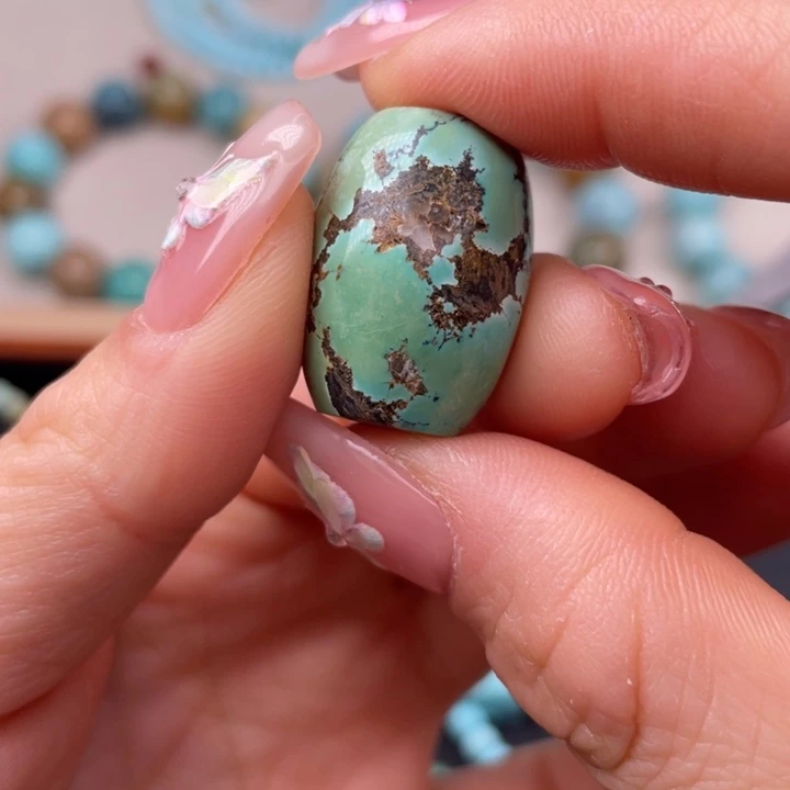 绿松石珠宝奇石未镶嵌