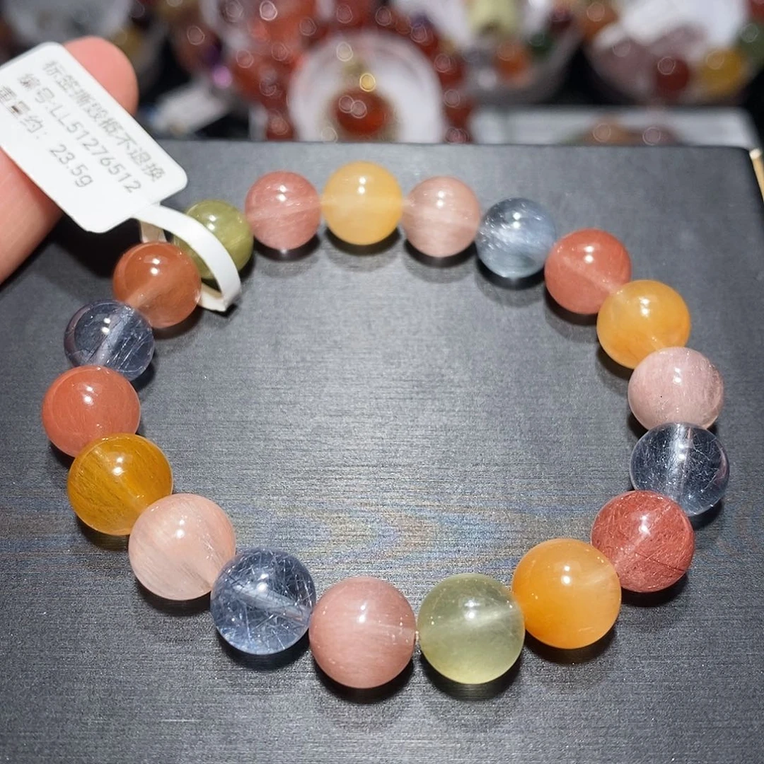 水晶未镶嵌手链F彩兔毛