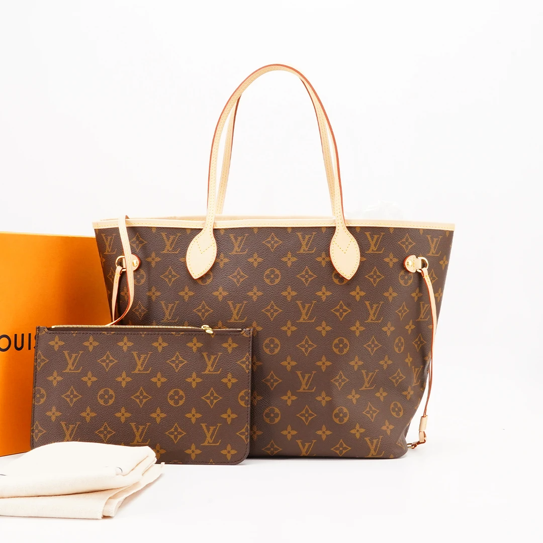 未使用 LouisVuitton/路易威登 neverfull中号包【静文】BG22004489