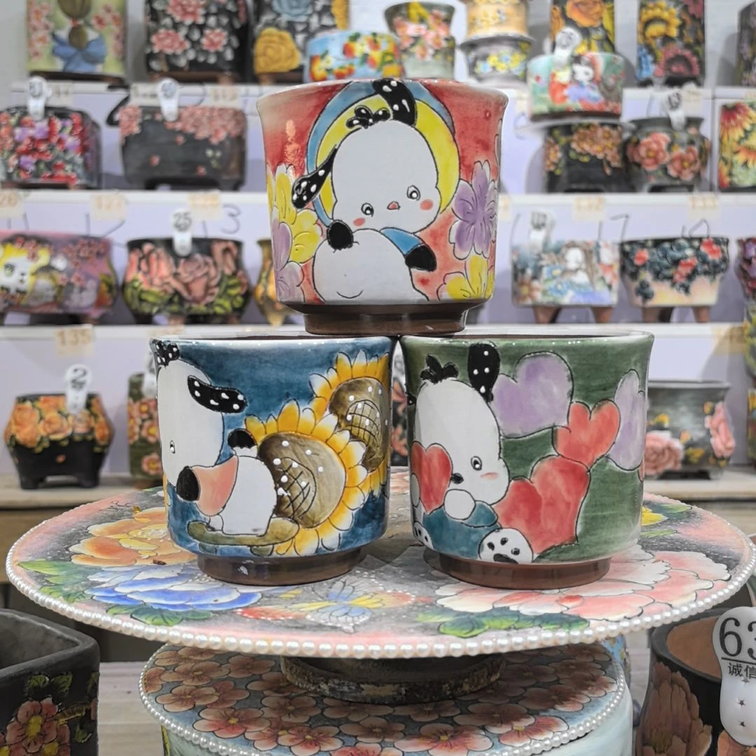 花盆红泥景德镇花盆