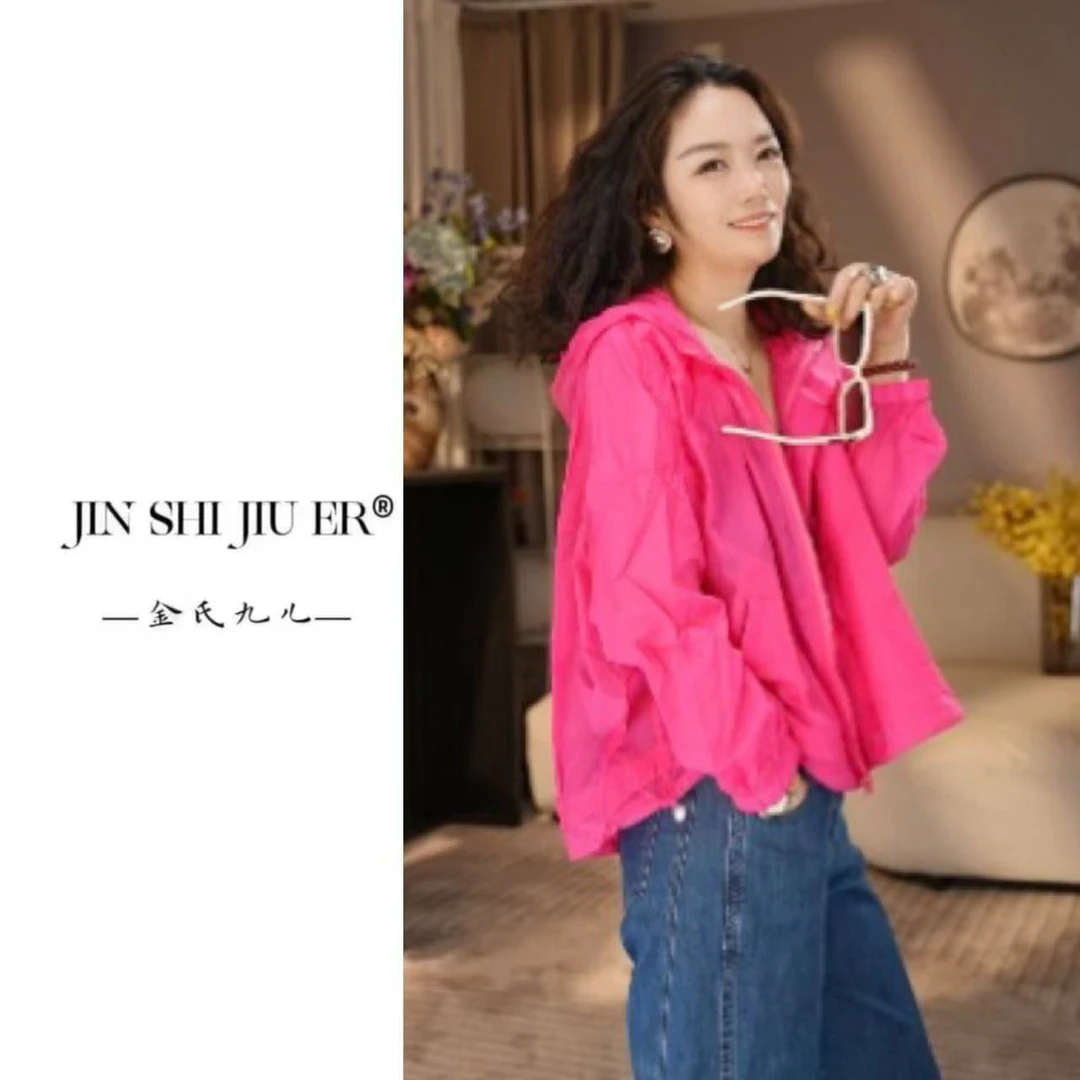 超薄斗篷式  2025夏日新款减龄宽松时尚透气外套