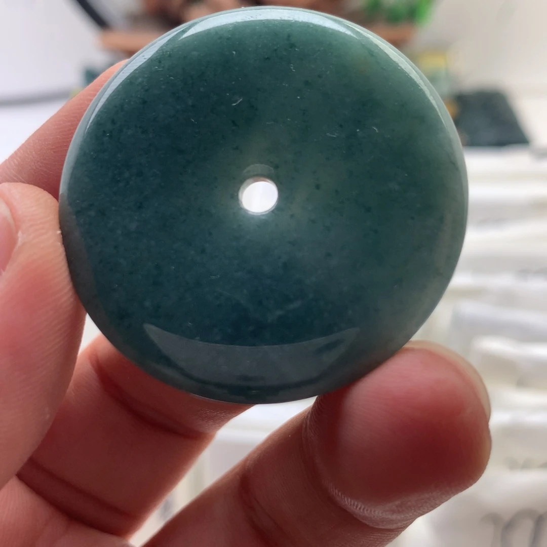 颈饰未镶嵌翡翠扣子