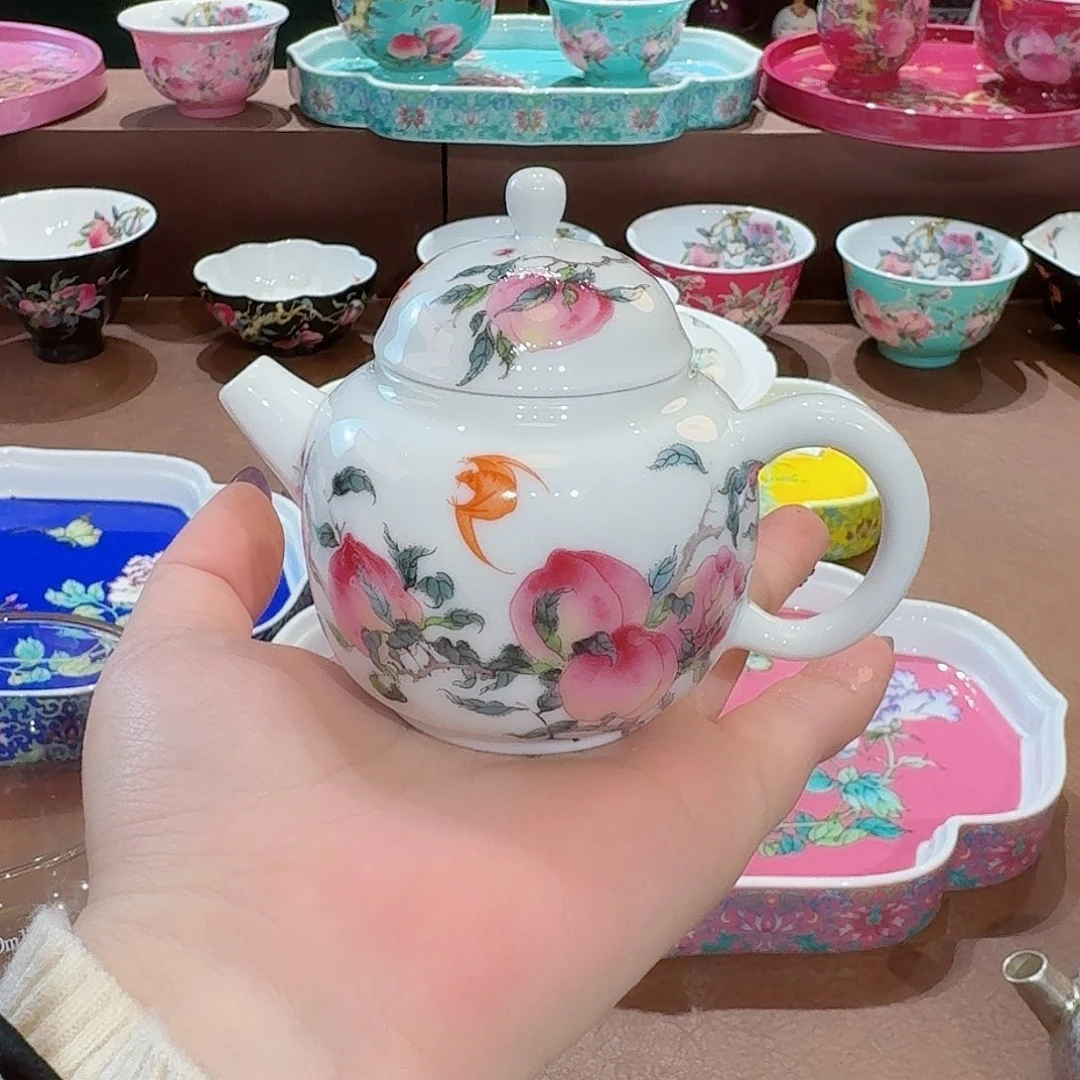 珐琅彩主人杯茶具套装