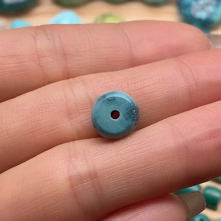 绿松石未镶嵌原矿高瓷绿松石配饰