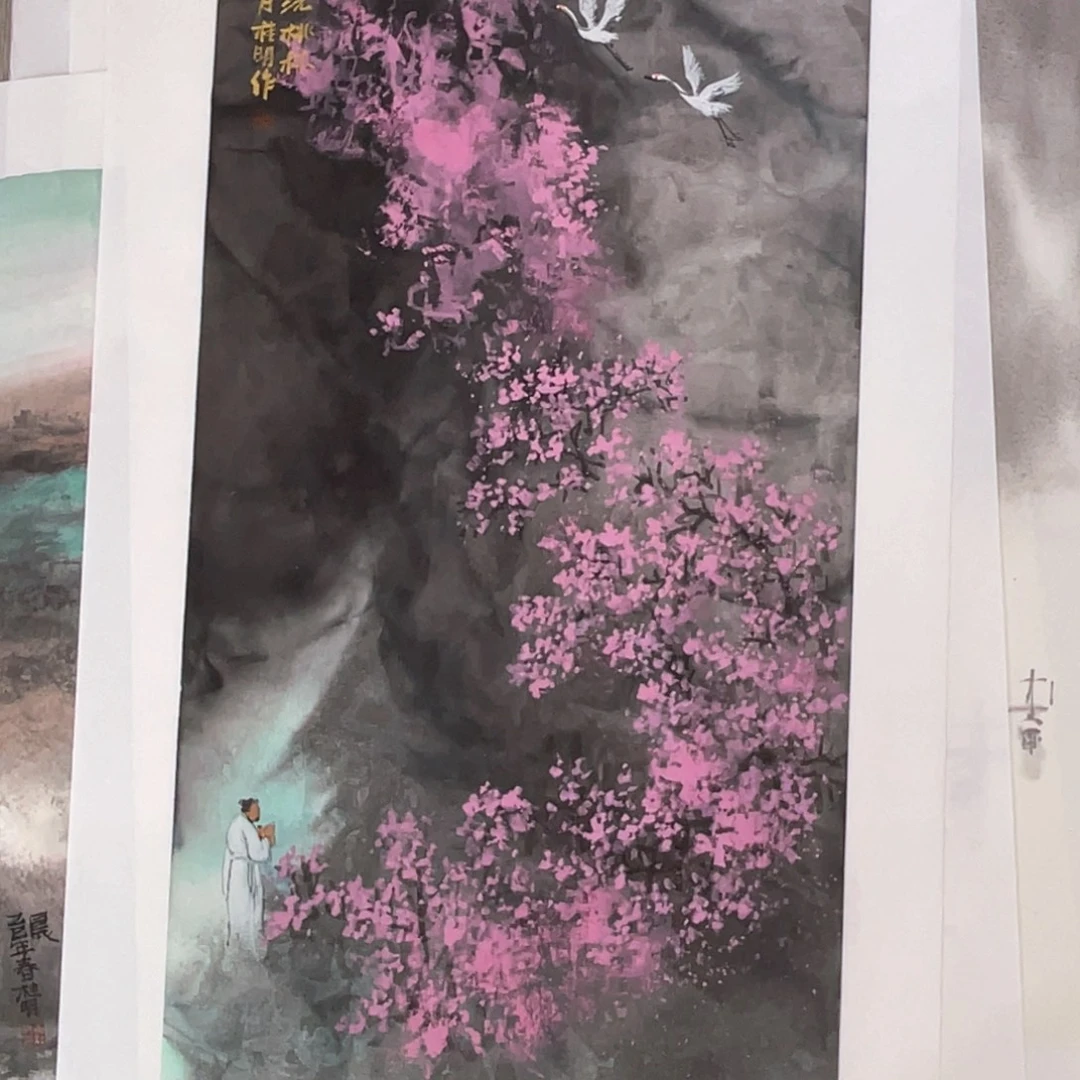 国画黄桂明老师作品欣赏