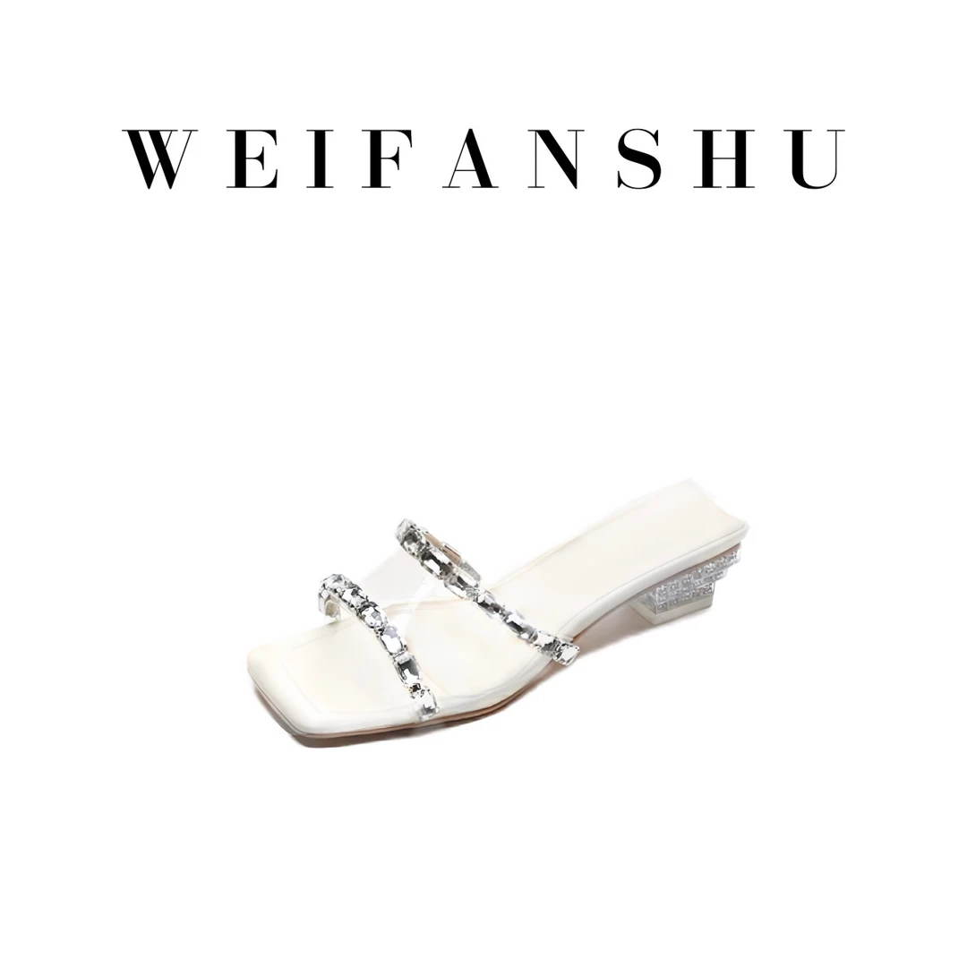 WEIFANSHU/魏凡舒【钻钻凉拖】