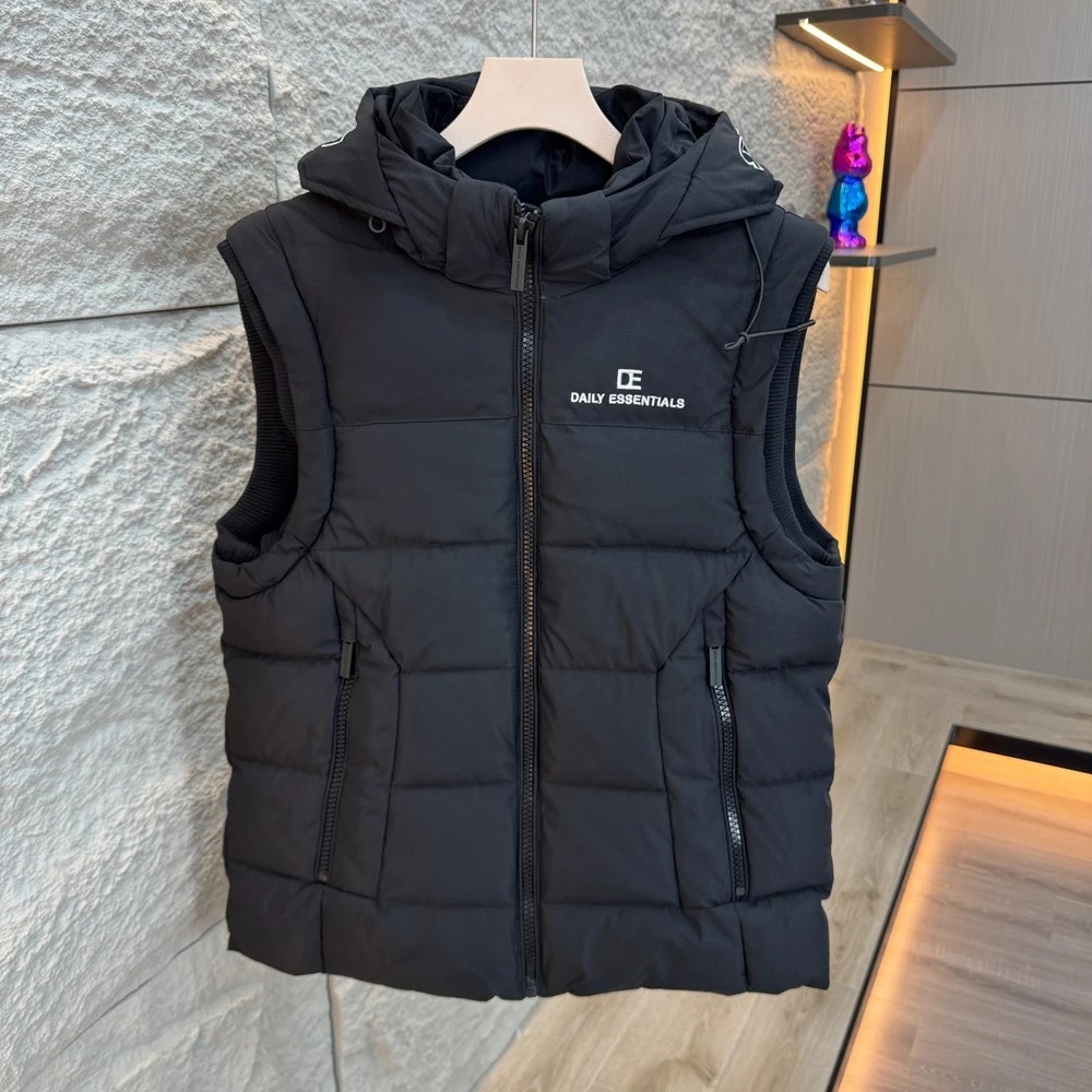 牛货超值2025秋季新款户外高品质重磅大牛货连帽棉马甲 男女同款