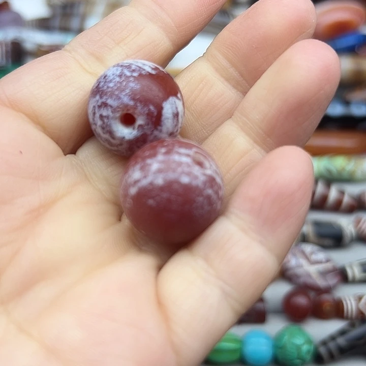 玛瑙/玉髓合金颈饰