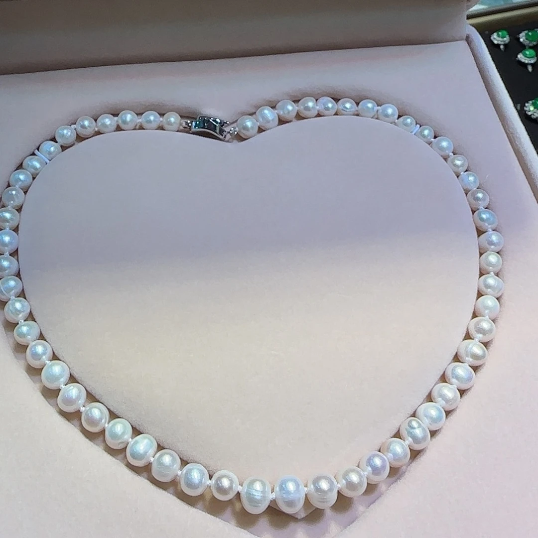 戒指未镶嵌淡水珍珠息**关珍珠项链