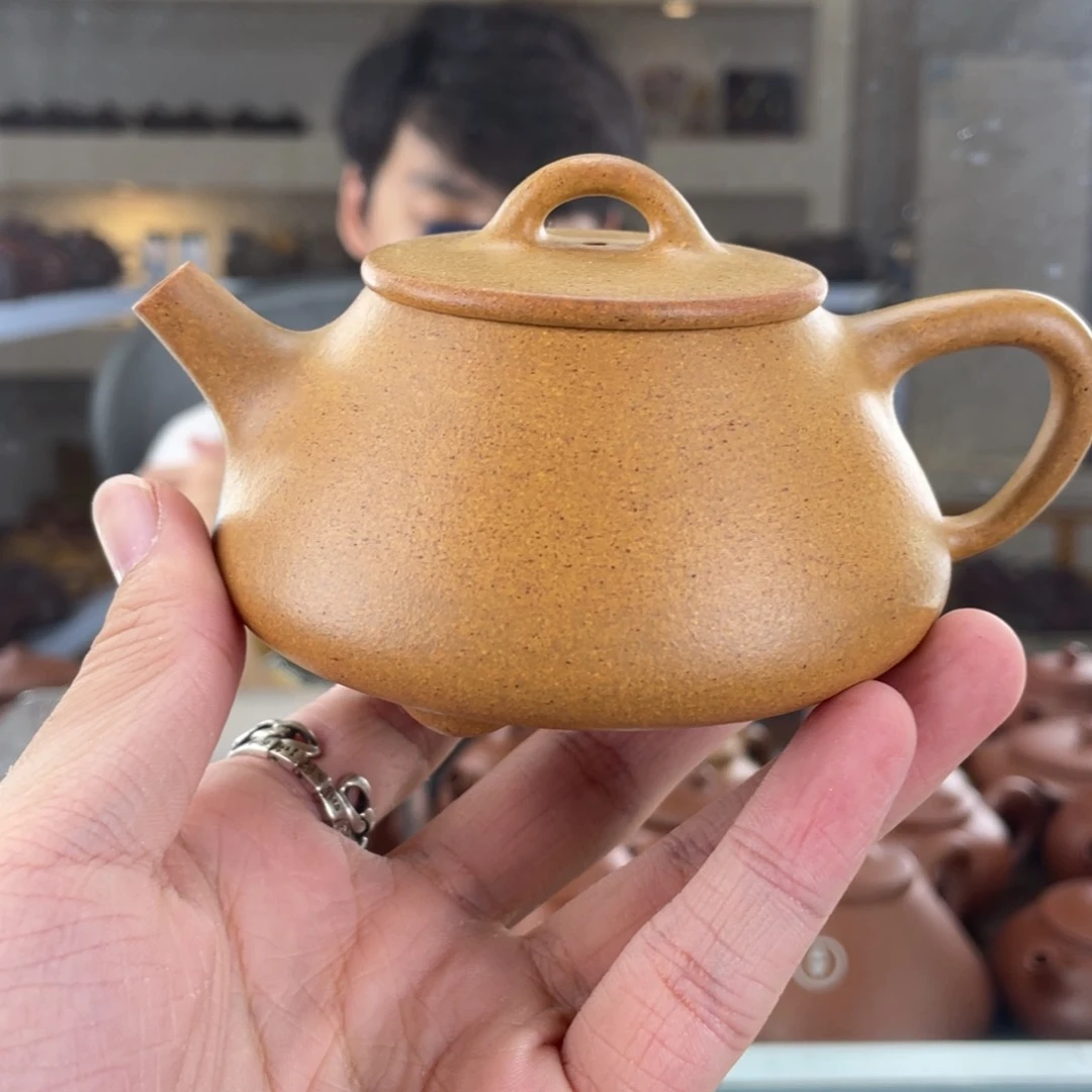 茶壶紫砂180cc黄金段茶壶