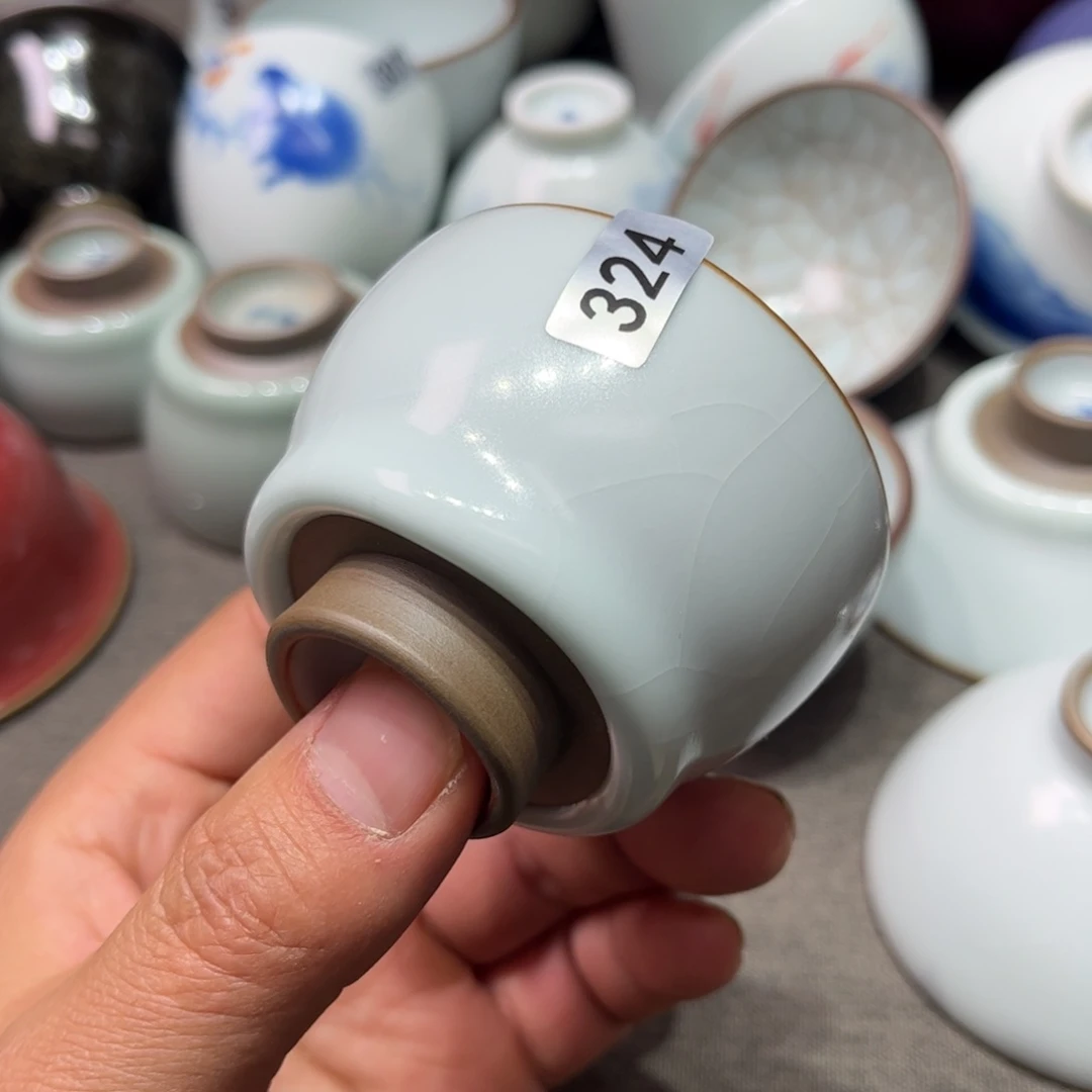 B****s汝窑2号天青福利款喜欢的可以拍