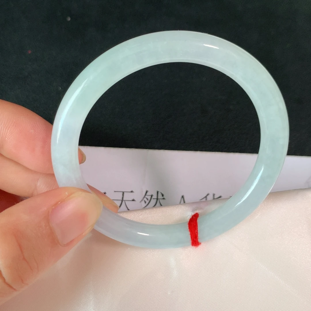 翡翠未镶嵌手镯b0622-2