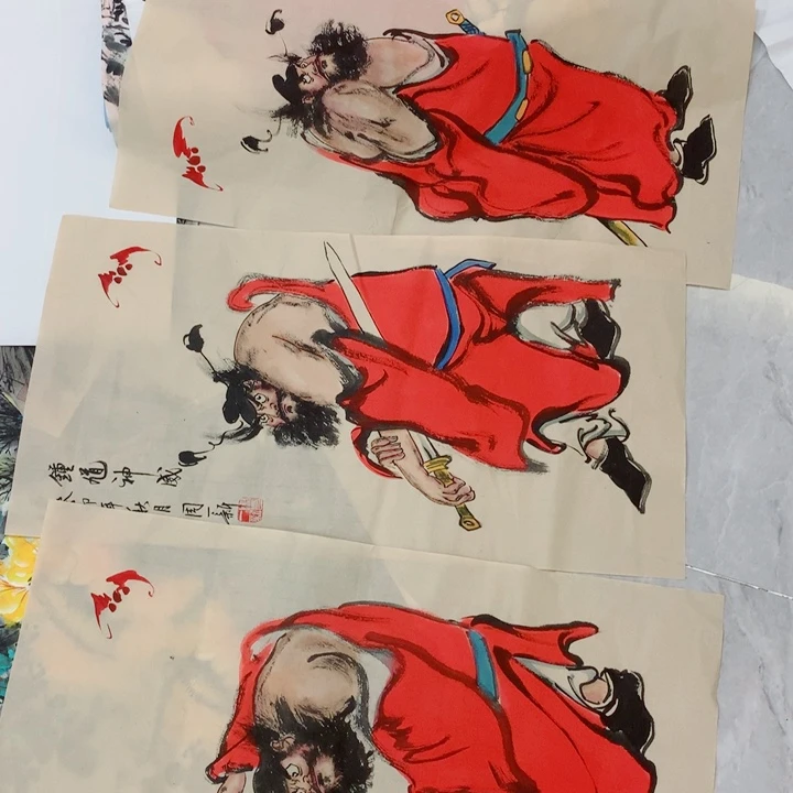 右***手国画艺术作品欣赏3幅