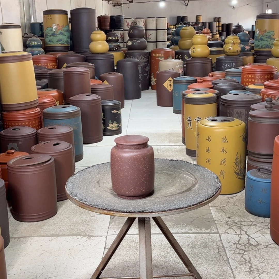 茶叶罐紫砂茶叶罐