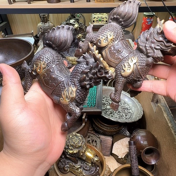 铜器办公室茶室摆件