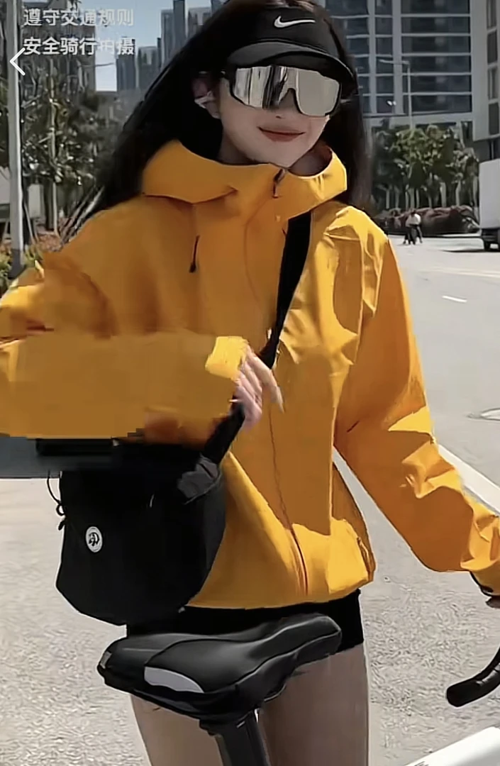 婉昕同款 户外运动防水男女硬壳多色冲锋衣夹克