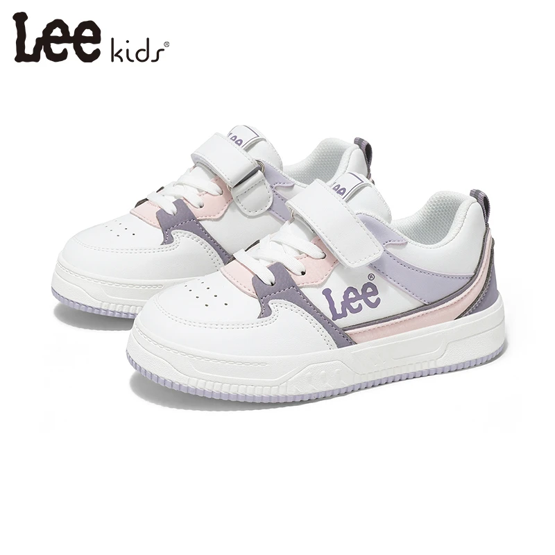Leekids童鞋软底轻便儿童板鞋百搭透气女童休闲鞋中大童男童春秋