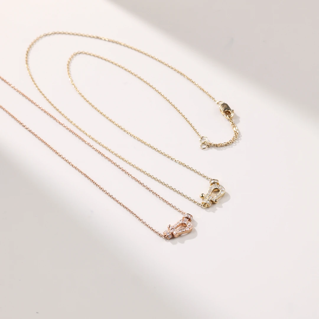 【举石臻选】TA0915-1204-33钻石项链18k（一件/多样性发/长约45cm）H
