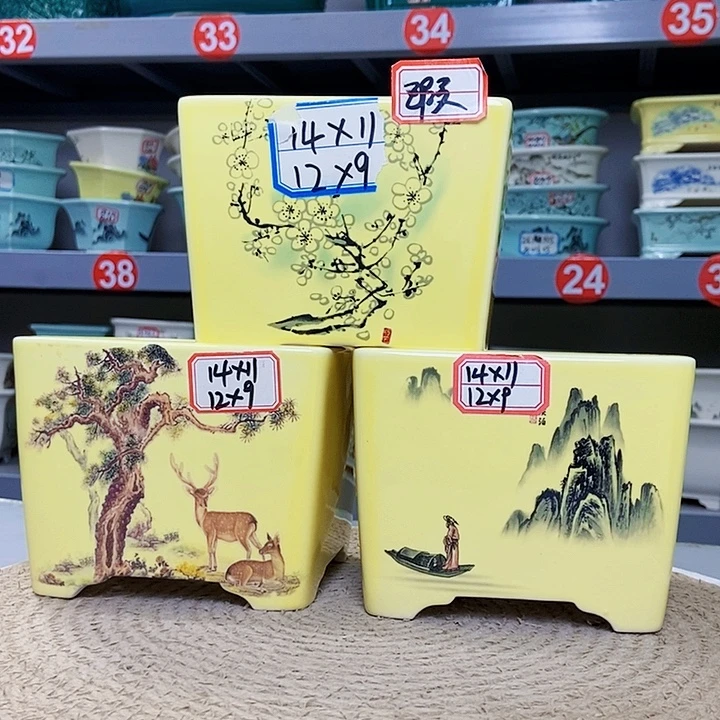 紫砂花瓶紫砂花盆