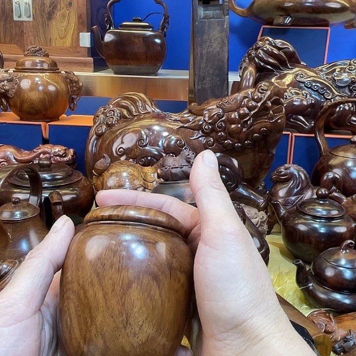 黄花梨/降香黄檀品香罐