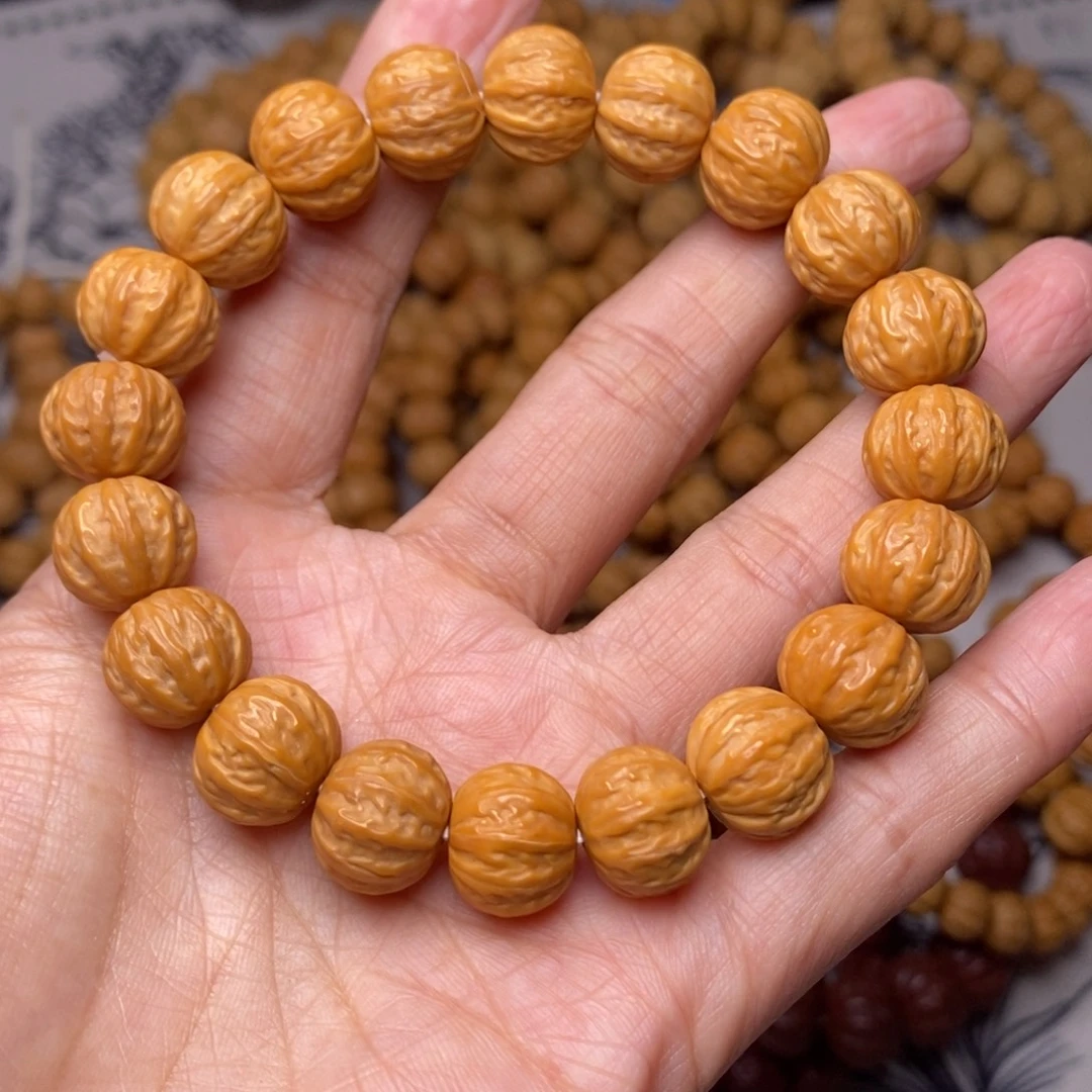 猴头核桃吊坠京八棱13加