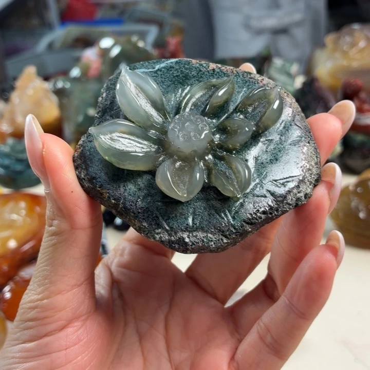 未镶嵌吊坠(不含链)玛瑙/玉髓
