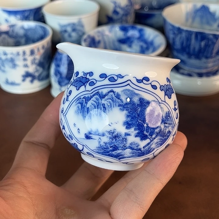 又***周瓷片景德镇全手工手绘陶瓷