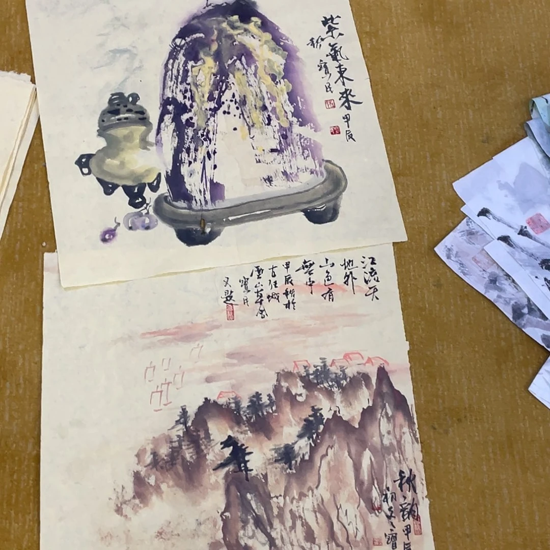国画毅*绘画作品杜老师6666