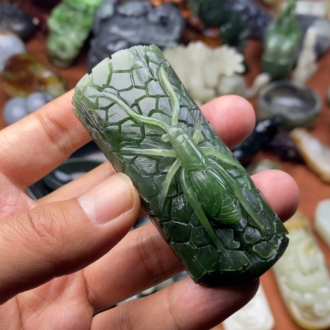 和田玉挂件未镶嵌