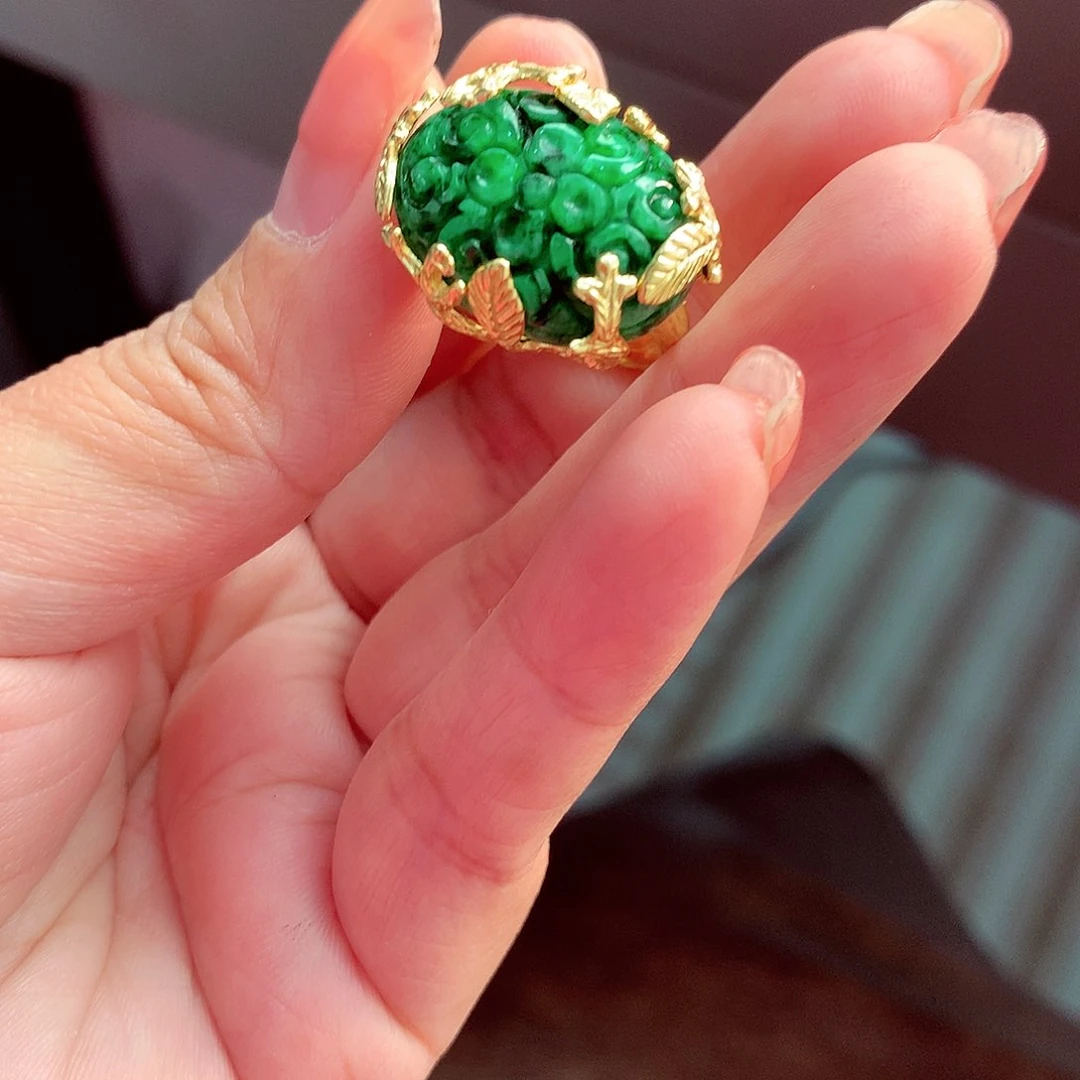 翡翠颈饰银S925镶嵌翡翠