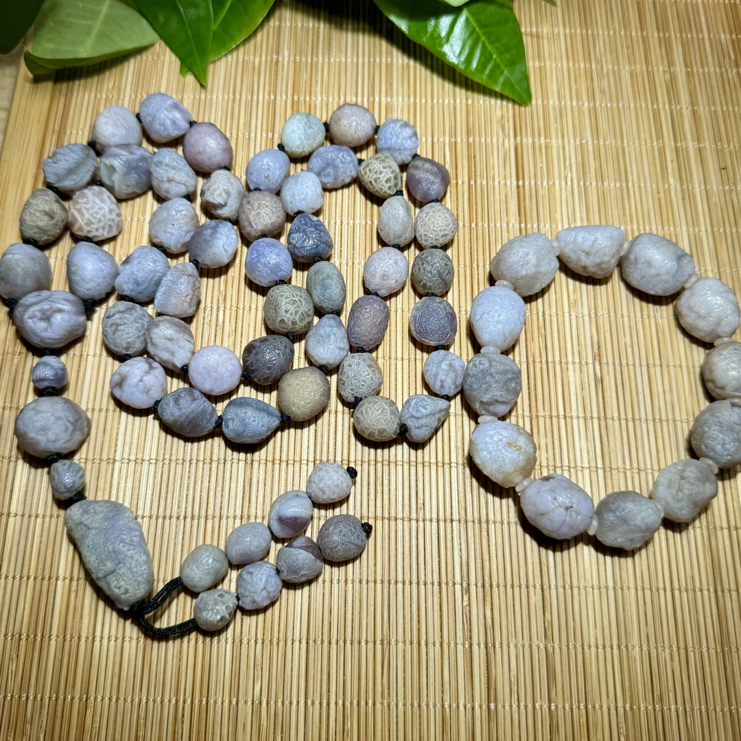 天然阿拉善戈壁石 紫筋脉 哈密瓜纹 组合套装