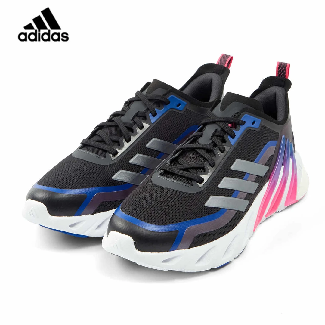 adidas/阿迪达斯运动鞋男女情侣款秋冬新款舒适网面低帮运动鞋子