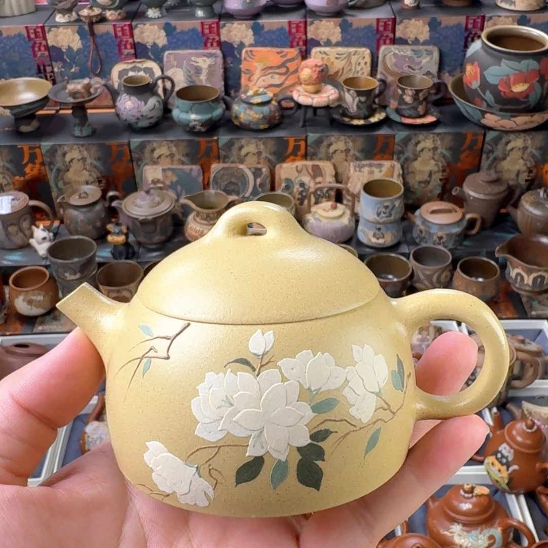 茶杯紫砂150ml原矿精工半手
